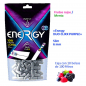 CAJA DE 10 BOLSAS FILTROS ENERGY DOUBLE CLIXX BERRY MINT 100
