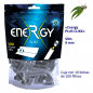 100 Filtros Slim 6 mm. Energy Plus Clixx – Mentol Activable (Caja 10 bolsas)