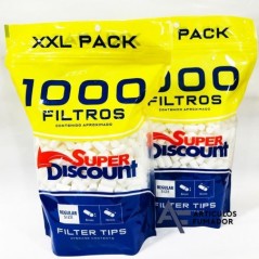 FILTROS SUPER DISCOUNT 8 mm 1000 uds