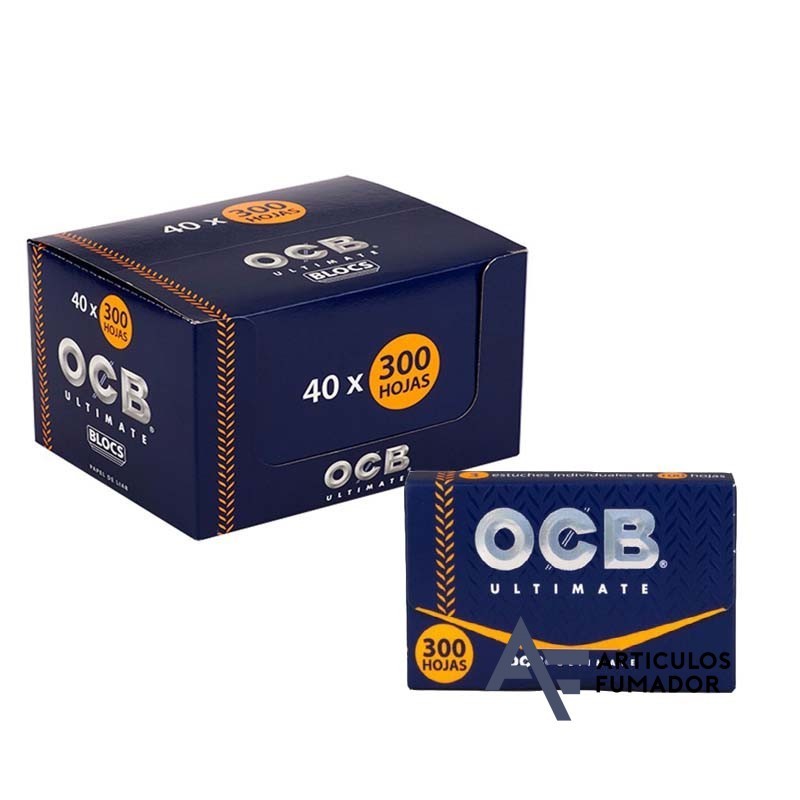 CAJA OCB ULTIMATE 300 HOJAS 1,1/4