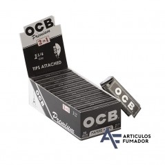 PAPEL OCB PREMIUM 1,1/4 + TIPS 1 Uds.