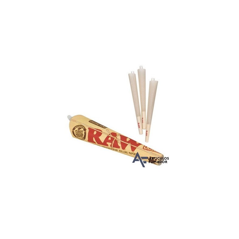 RAW DISPLAY CONES 3 x PACK