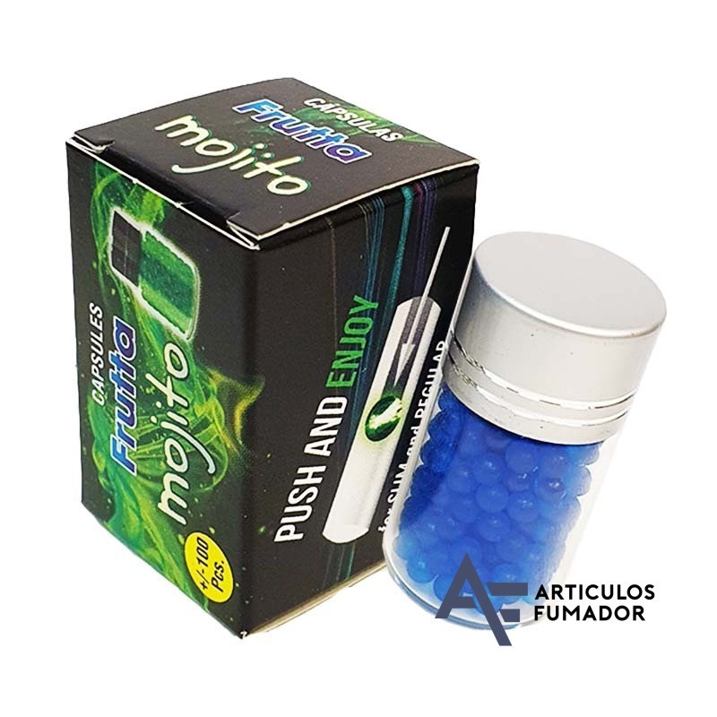 PACK 3 BOTELLAS MCT CAPSULA DE MOJITO-MENTA 100 PARA INSERTAR EN EL FILTRO