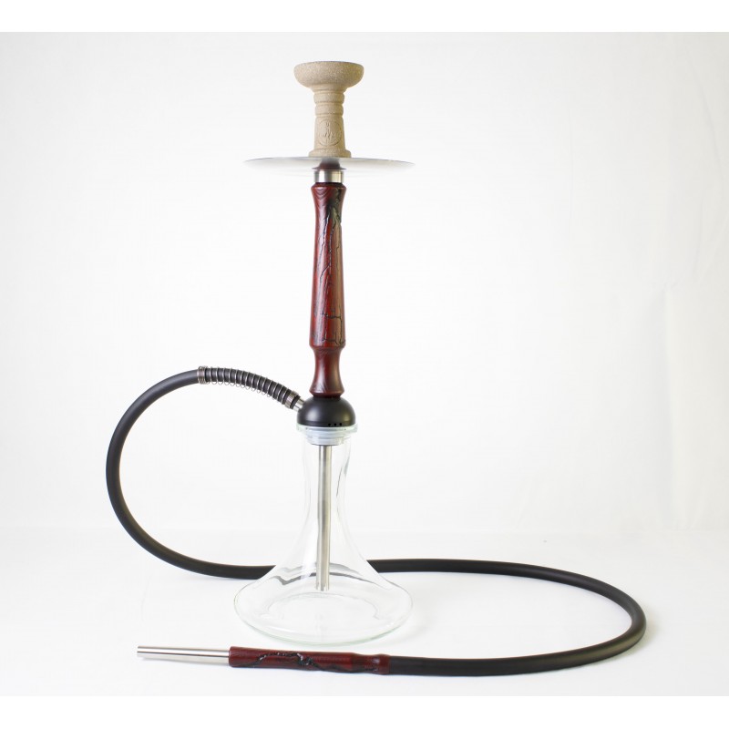 SHISHA MAVERICK HOOKAH ZEUS MARRÓN 65 cm