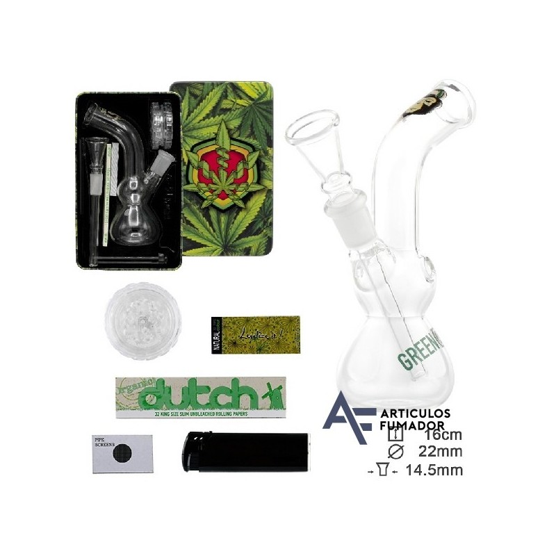 16 cm Bong de cristal Set para Regal 16 cm Bong de cristal Set para Regal