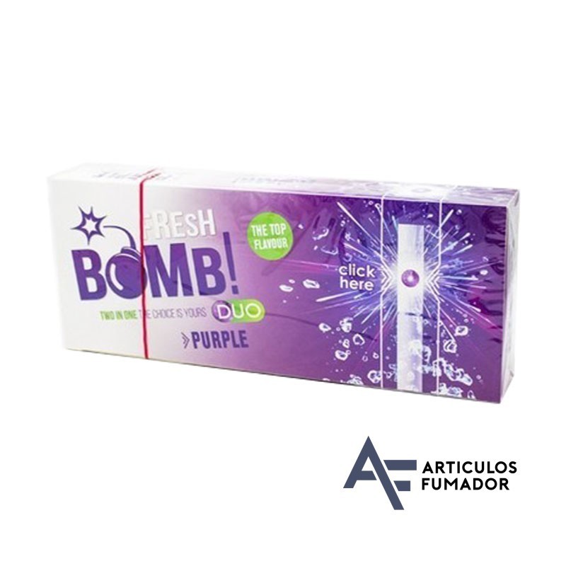 Tubos Fresh Bomb! Purple – 5 cajitas de 100 unidades