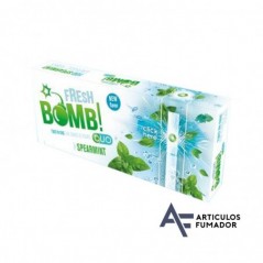 Tubos Fresh Bomb! Spearmint – 5 cajitas de 100 unidades