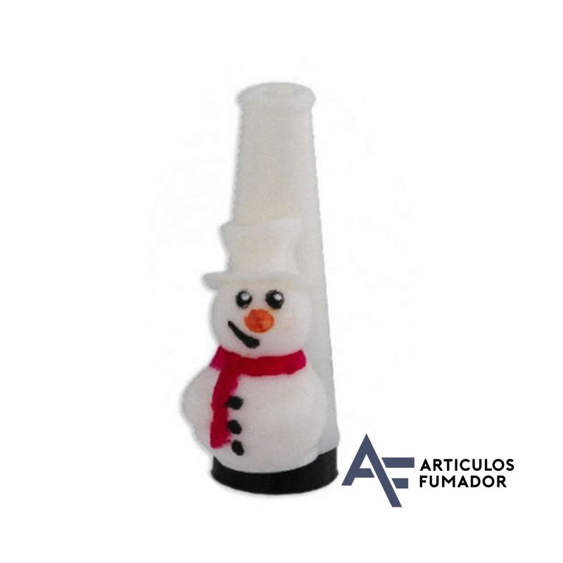 BOQUILLA CACHIMBA 3D SNOWMAN