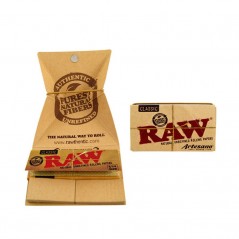 PAPEL RAW 1,1/4 ARTESANO + TIPS