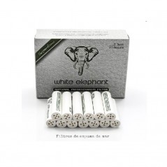 CAJA DE FILTROS WHITE ELEPHANT REGULAR CARBÓN  ACTIVADO 40 uds