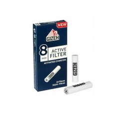 CAJA DE FILTROS CARBÓN ACTIVO GIZEH REGULAR 10 uds