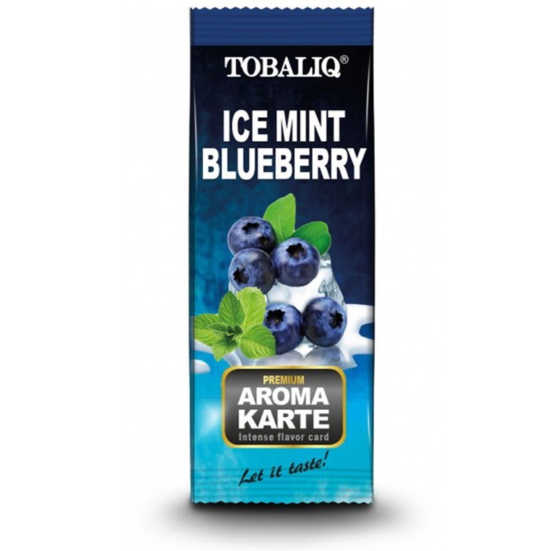 CAJA TARJETA TOBALIQ ICE MINT BLUEBERRY PARA CIGARRILLOS 25 ud. CAJA TARJETA TOBALIQ ICE MINT BLUEBERRY PARA CIGARRILLOS 25 ud.