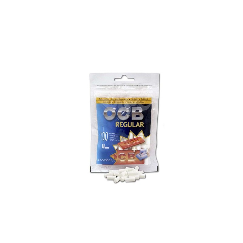 FILTROS OCB REGULAR 8 mm 100 uds + PAPEL OCB ORANGE FILTROS OCB REGULAR 8 mm 100 uds + PAPEL OCB ORANGE
