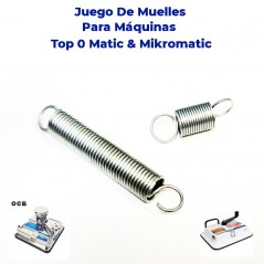 REPUESTO DE MUELLES MÁQUINA DE ENTUBAR TOP O MATIC Y MIKROMATIC