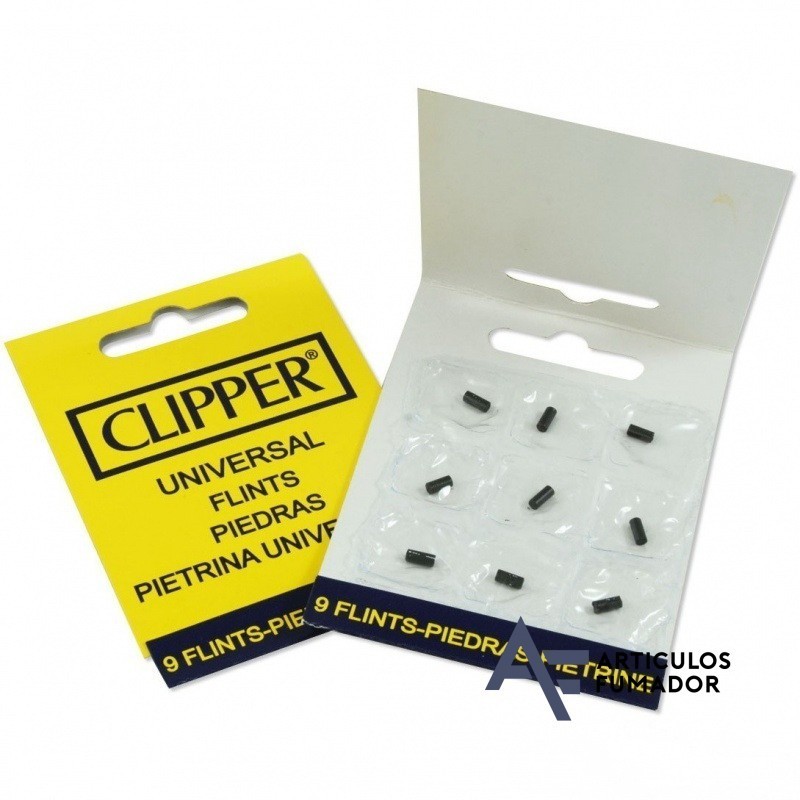 2 CLIPPER PIEDRA UNIVERSAL 9 uds