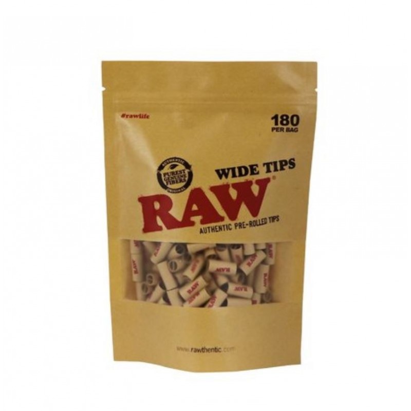 FILTROS 8MM RAW CARTÓN PREROLLED 180UDS FILTROS 8MM RAW CARTÓN PREROLLED 180UDS