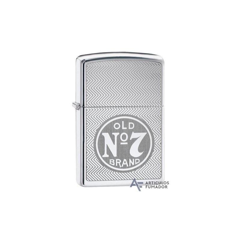 Encendedor «Zippo» Jack Daniels Old Nº 7 Brand