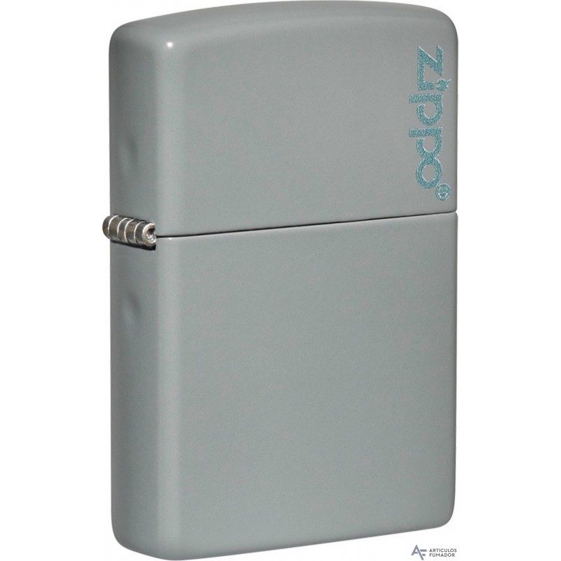 ENCENDEDOR ZIPPO FLAT GREY ORIGINAL LOGO