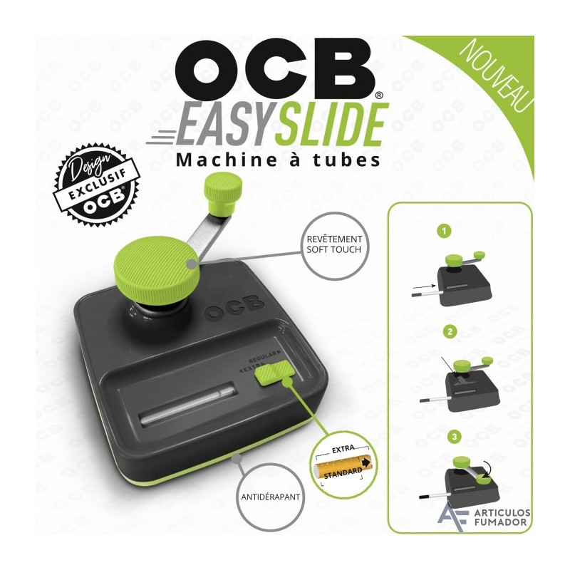 MAQUINA DE ENTUBAR OCB EASY SLIDE TABLE SOBREMESA MAQUINA DE ENTUBAR OCB EASY SLIDE TABLE SOBREMESA