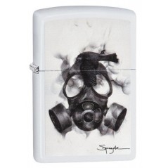 ZIPPO STEVEN SPAZUK GAS MASK MADE IN U.S.A