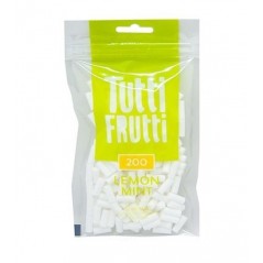 FILTROS TUTTI FRUTI LIMA Y MENTA 6 mm CON 200 uds CADA BOLSA