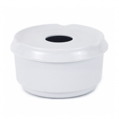 CENICERO PRIVILEGE BLANCO 11 CM PLASTICO