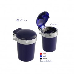CENICERO COCHE ASHTRAY CON LUZ LED