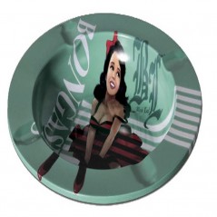 CENICERO METALICO BONGASMUS PIN UP 14CM