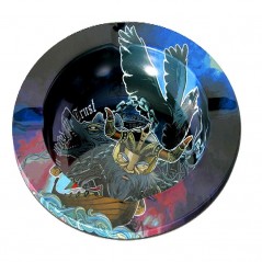 CENICERO METALICO VALHALLA VIKINGO 14CM