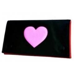 TABAQUERA PINK HEART 16 x 9 x 1 cm