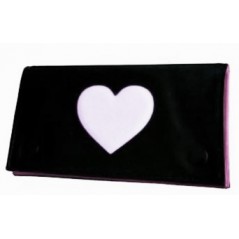 TABAQUERA WHITE HEART 16 x 9 x 1 cm