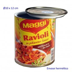 BOTE DE OCULTACIÓN RAVIOLI 12X10 CM.