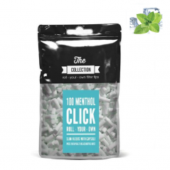 FILTROS Q-TIP SLIM CLICK MENTHOL 6mm CRUSHBALL