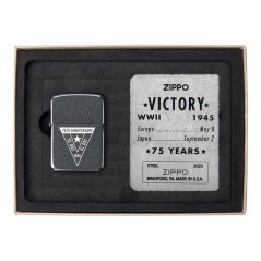 ENCENDEDOR ZIPPO VE/VJ DESIGN 75TH ANNIVERSARY LIMITED EDITION