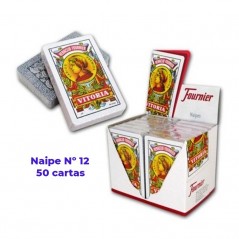 NAIPES ESPAÑOLES FOURNIER Nº 12 50 CARTAS