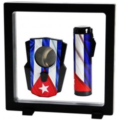 SET ENCENDEDOR Y CORTAPUROS CUBA