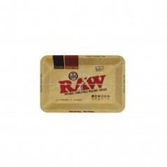 BANDEJA RAW LOGO METAL PEQUEÑA 18X13 CM