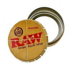 CAJITA METAL AUTOCIERRE RAW CLICK CLACK Ø5,5 cm