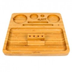 BANDEJA RAW BAMBOO 22X20X2 CM ROLLING TRAY