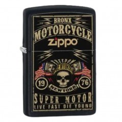 ENCENDEDOR ZIPPO 218 MOTORCYCLE LABEL TSHIRT
