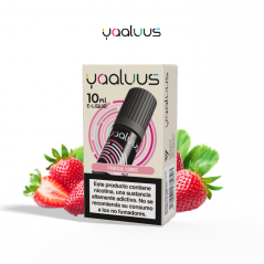 Sales de Nicotina 12mg Fresa Yaaluus bote 10 ml.