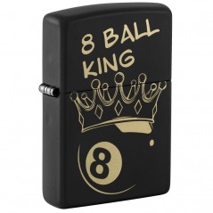 ENCENDEDOR ZIPPO BOLA DE BILLAR KING 8 MADE IN U.S.A