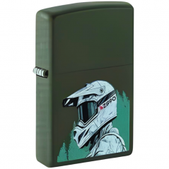 ENCENDEDOR ZIPPO CASCO ENDURO Y MOTO CROSS MADE IN U.S.A