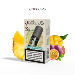 Sales de Nicotina 20mg Piña Mango Maracuya Yaaluus bote 10 ml.