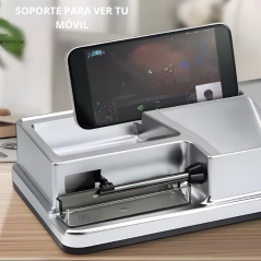 MAQUINA DE ENTUBAR MINIMAL SILVER ELECTRICA METAL PROF