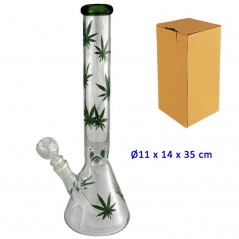 35 cm. Bong de cristal