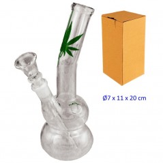 20 cm. Bong de cristal