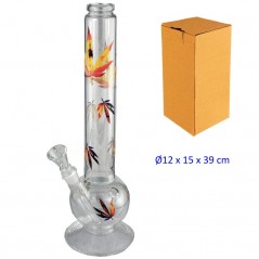 39 cm. Bong de cristal
