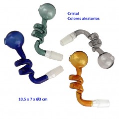 10,5 cm Pipa de cristal