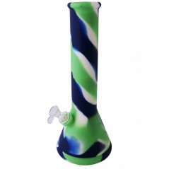 Ø12 x 30 cm. Bong silicona multicolor